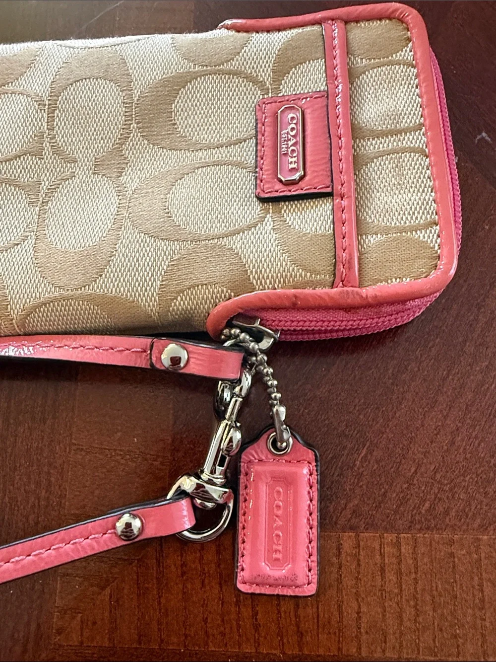 Coach monogram canvas